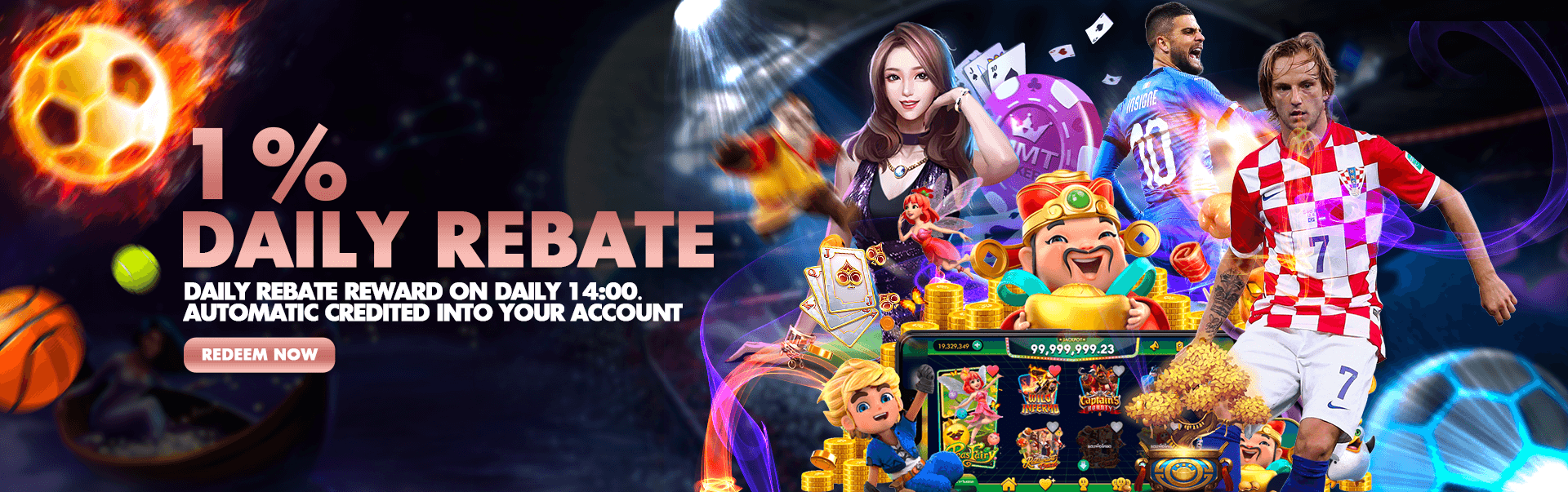 slot daily rebate