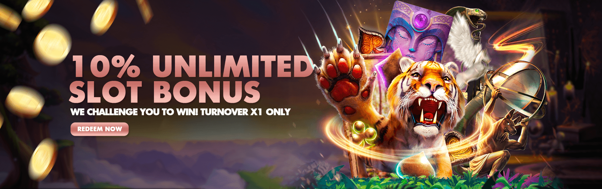 unlimited slot bonus